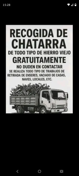 Se acen todo tipo de limpieza y vaciados