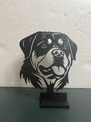Cuadro Rottweiler con soporte LAIKA