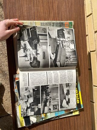 Revistas de hogar antiguas años 60’s