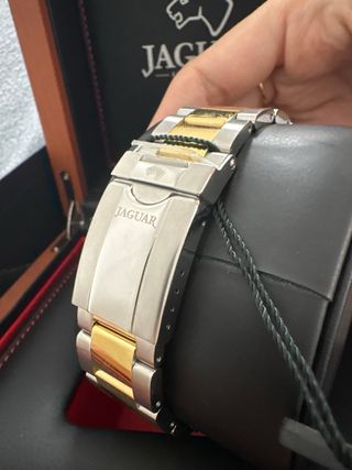 Reloj Jaguar Nuevo Oro y Plata