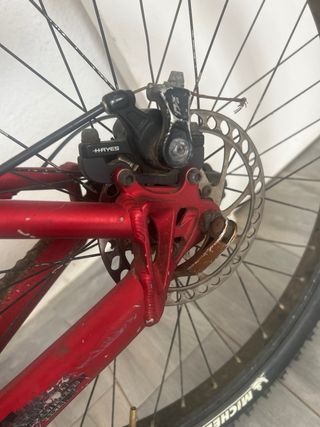 Bicicleta Mondraker Roja