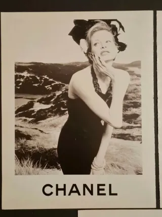 Pubblicità Chanel Vintage 1995 shalom Claudia