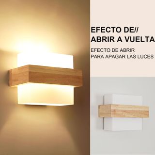 Toolight Aplique Pared Interior, 12W Lámpara de Pa