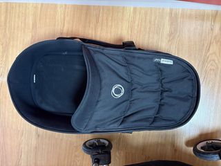 Carro completo Bugaboo Rosa y Gris