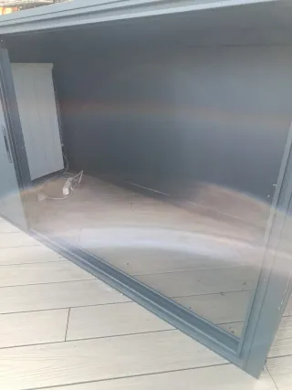 Mueble exterior gris