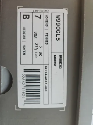 Zapatillas New Balance 990v5 Mujer Gris