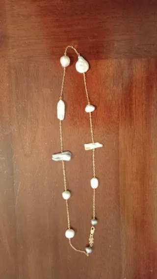 Collar Tous Oro 18k Perlas