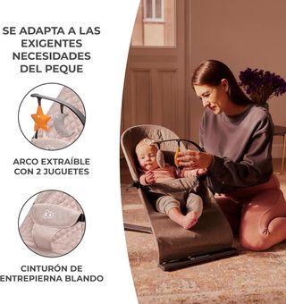 kk Kinderkraft MIMI Hamaca bebé, Balancin para beb