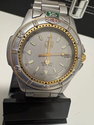 Reloj TAG Heuer Automático Oro/Plata