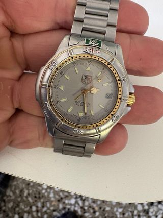 Reloj TAG Heuer Automático Oro/Plata