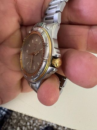 Reloj TAG Heuer Automático Oro/Plata