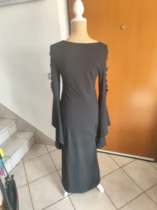 Abito Goth Lungo Nero