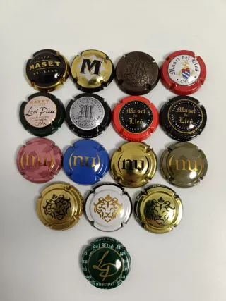Lote Chapas Cava Maset Serie NU