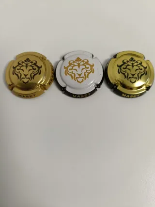 Lote Chapas Cava Maset Serie NU