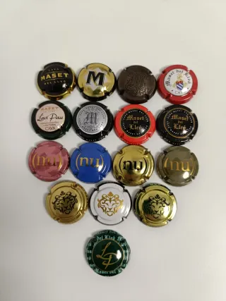 Lote Chapas Cava Maset Serie NU