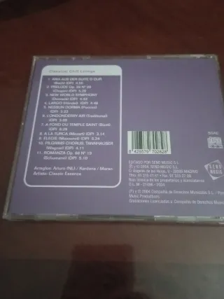 CD Música Clásica Chill Lounge 2 Discos