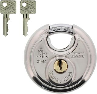 BURG-WÄCHTER Candado circular de acero inoxidable