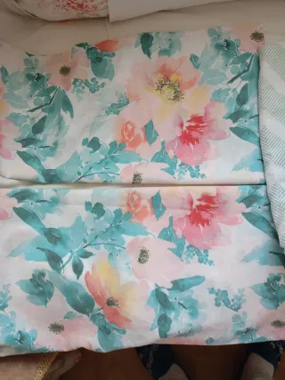 1 Juego sábanas multicolor cama 135 100% algodón