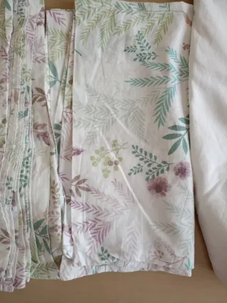 1 Juego sábanas multicolor cama 135 100% algodón