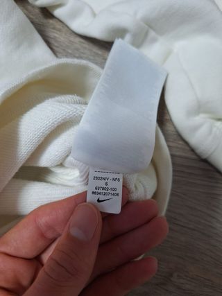 Sudadera Nike Crewneck Blanca Talla S