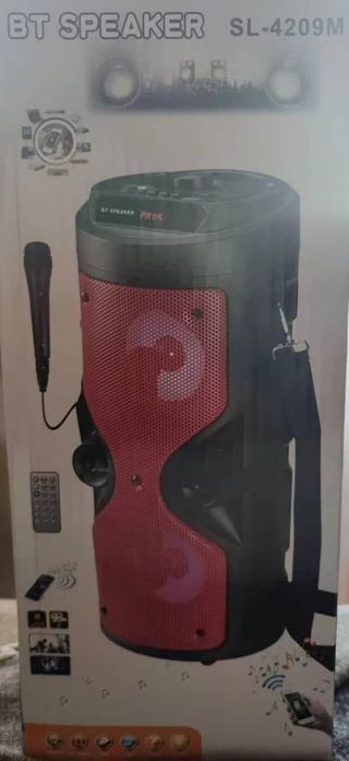 Altavoz bluetooth Super Bass con Micrófono y Mando