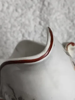 SALSERA "SAN CLAUDIO" PORCELANA FINA DE FLORES