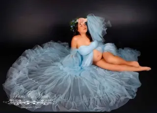 Ti interessa 60€ Vestito premaman blu