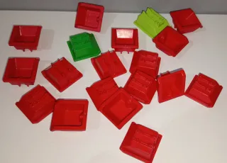 Playmobil Piezas Rojas y Verdes