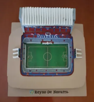 Maqueta Estadio Reyno De Navarra Osasuna
