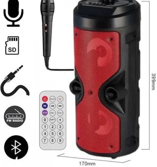 Altavoz Bluetooth ZQS con micrófono