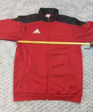 Chaqueta deportiva Adidas roja y negra Talla M