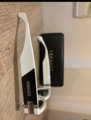 Gafas de sol Versace blancas y negras