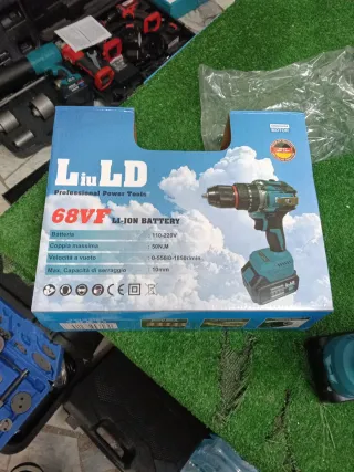 Trapano doppia batteria 68V 15000mAh