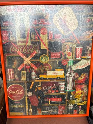 Cuadro Puzzle Coca-Cola