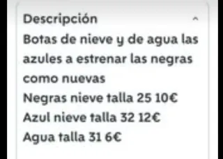 Botas de nieve para niños