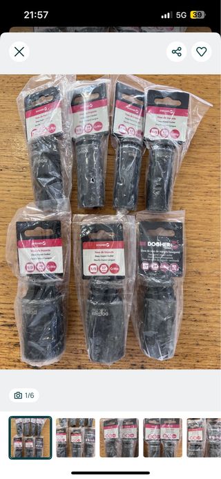 Lote 7 Chaves de Impacto Dogher