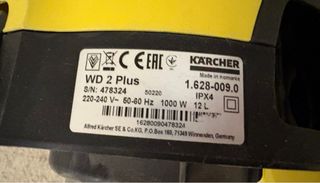 Aspirador Karcher WD 2 Plus