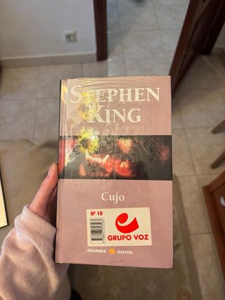 Stephen King Libro Cujo Plastificado