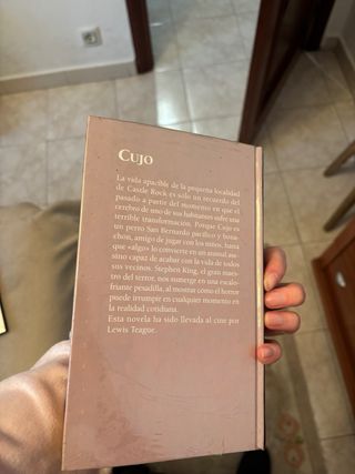 Stephen King Libro Cujo Plastificado