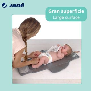 Jané Cambiador Portátil con Bolsillo, Plegable, Co