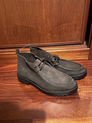 Botines de ante Dustin marrones