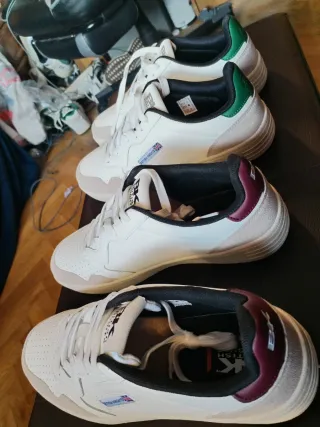 Zapatillas British Knights. 42,5 Verdes y Granates