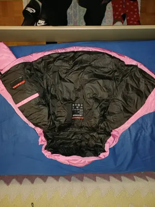 Giacca Prada rosa invernale