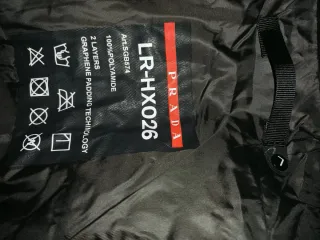 Giacca Prada rosa invernale