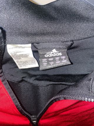 Tuta Adidas Vintage Rossa e Nera