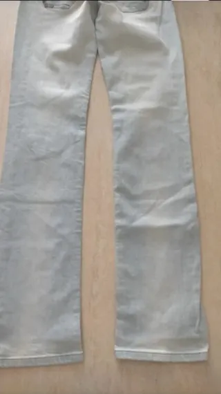 Jeans Donna Blu Chiaro Strappati