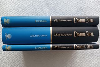 Tres Libros Biblioteca Danielle Steel