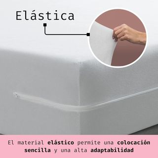 Tural - Funda de colchón Tacto Seda | Protector de