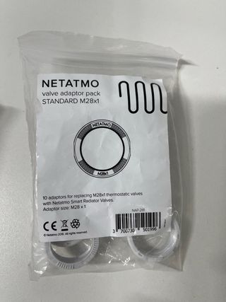 Adaptadores Válvula Netatmo M28x1 (8uds)