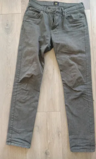 Pantalones vaqueros Lee verdes talla S